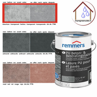 PU pavement glaze transparent