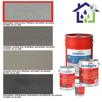 HK lasur grey protect platingrau 20l