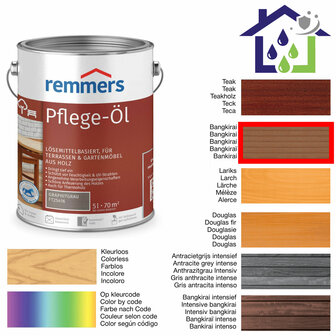 Wood maintenance oil Bangkirai 5 liter