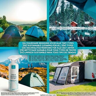 Ecofy zelt reiniger 10L