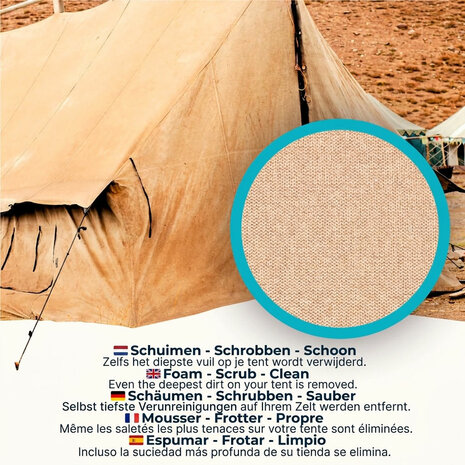 Ecofy tent cleaner 2.5 liter