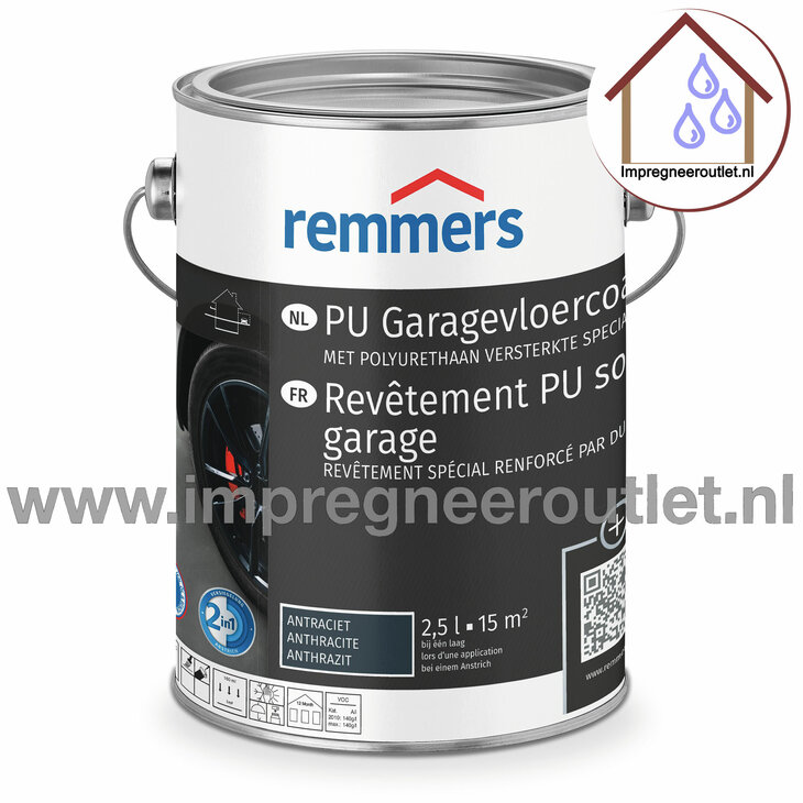 PU floor coating RAL 7001, silver grey