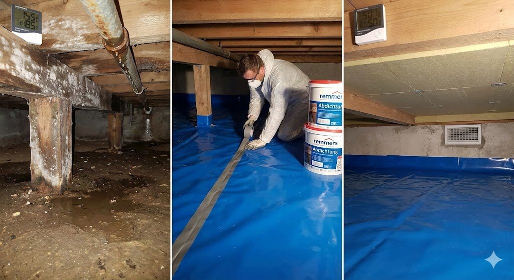 Crawl space moisture problems: causes, risks & solutions