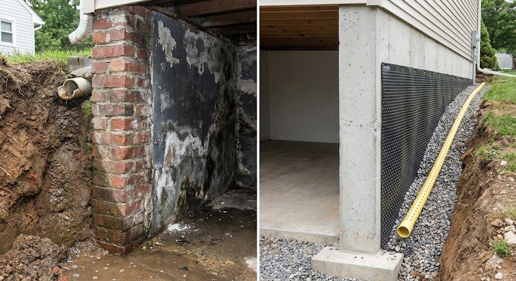 Foundation moisture problems (lateral infiltration): causes, risks & solutions