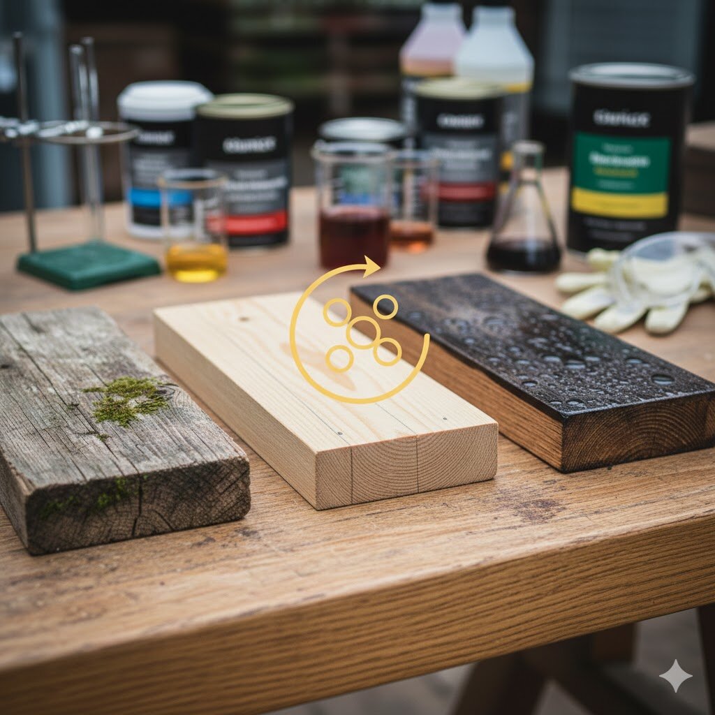 Wood protection for professionals: chemistry, mechanisms and degradation processes