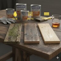 Oil, stain or glaze? Differences explained
